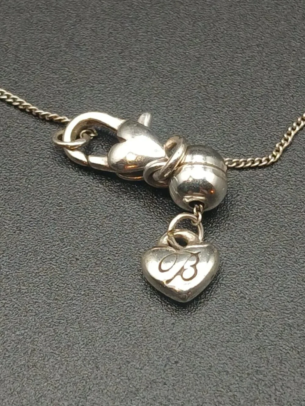 Retired Brighton Alcazar Blaze Heart Pendant Necklace